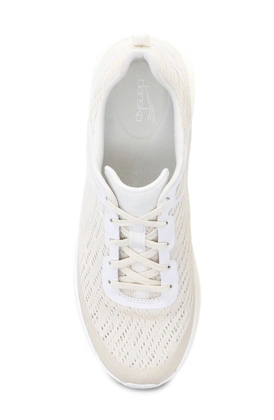 Dansko Sky Sneaker In Ivory Mesh
