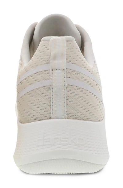 Dansko Sky Sneaker In Ivory Mesh