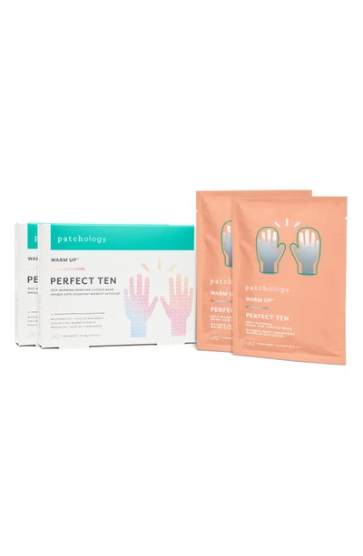 Patchology Warm Up™ Perfect Ten Self-warming Hand & Cuticle Mask, 1 Count
