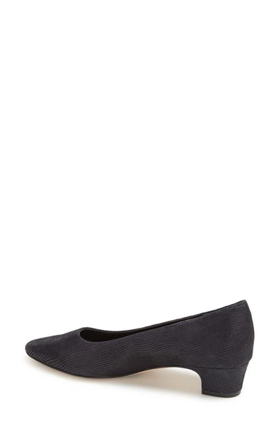 Vaneli Astyr  Womens Round Toe Dressy Pumps In Navy Mini Lizard Print