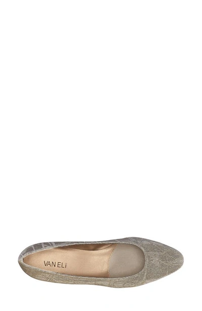 Vaneli Astyr Womens Almond Toe Dress Heels In Platinum Nizza