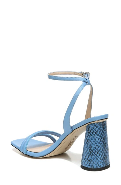Shop Sam Edelman Kia Ankle Strap Sandal In Blue