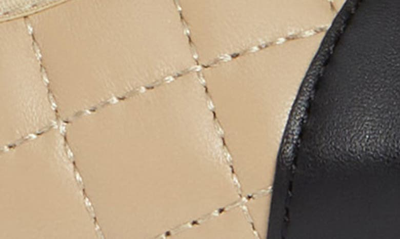Vaneli 'serene' Flat In Pudding/ Black Leather