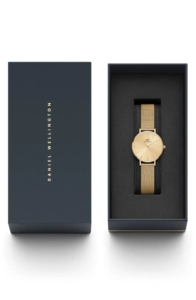 Daniel Wellington Petit Emerald 36mm In Gold Unitone