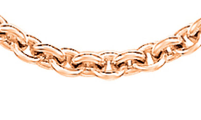 Shop Qeelin 18k Gold Chain Necklace In Rose Gold