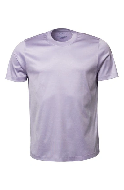 Shop Eton Jersey T-shirt In Light Pastel Purple