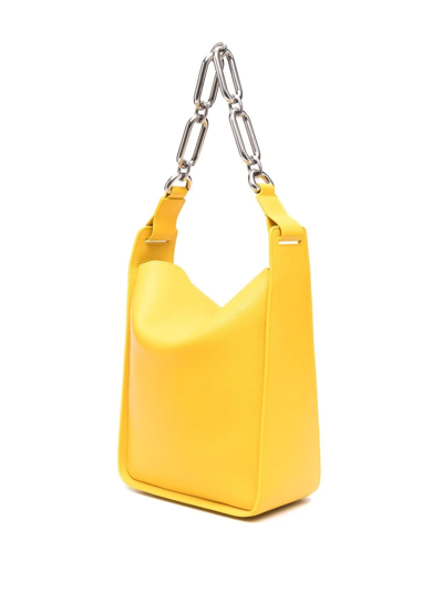 Balenciaga Tool 2.0 Chain-link Tote Bag In Yellow