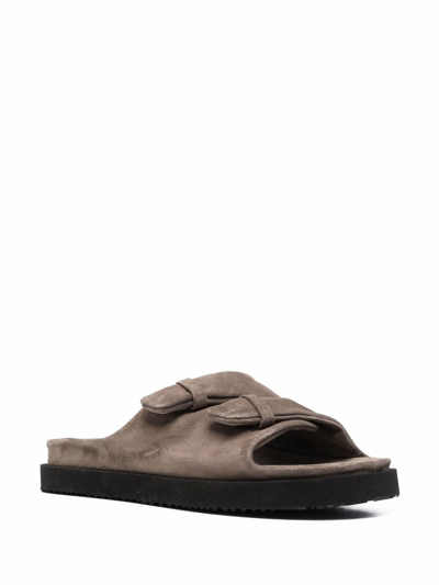 Shop Officine Creative Chora Slip-on Sandals In Grau