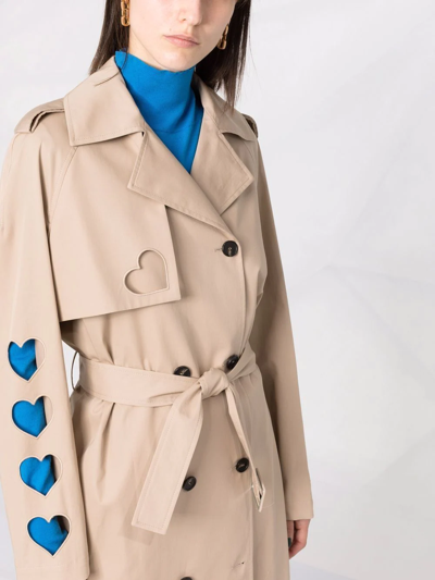 burberry heart trench