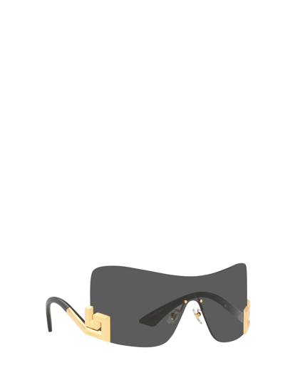 Shop Versace Eyewear Sunglasses In Grey