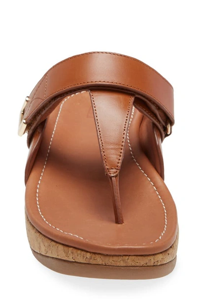 Shop Fitflop Remi Toe Post Sandal In Light Tan