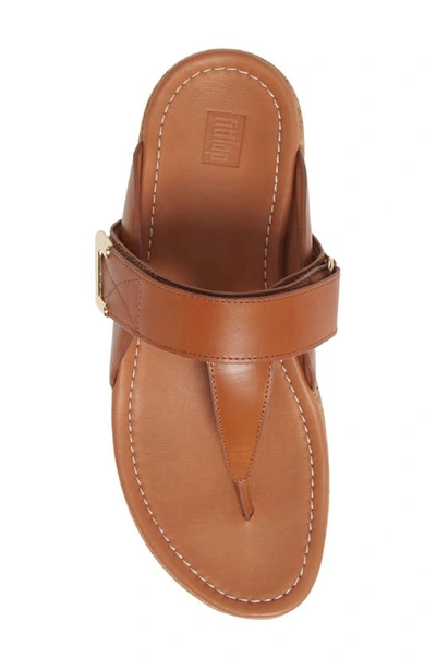 Shop Fitflop Remi Toe Post Sandal In Light Tan