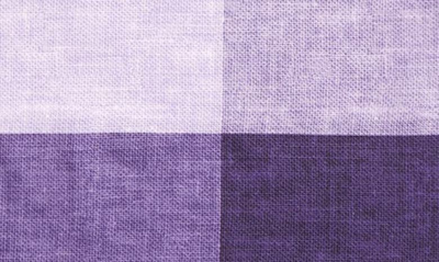 Nordstrom Colorblock Silk Pocket Square In Purple