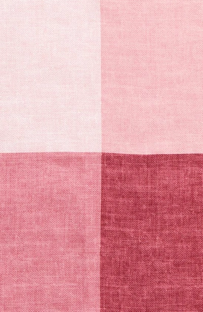 Nordstrom Colorblock Silk Pocket Square In Pink