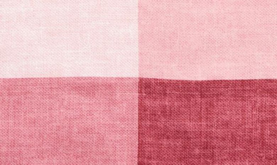 Nordstrom Colorblock Silk Pocket Square In Pink