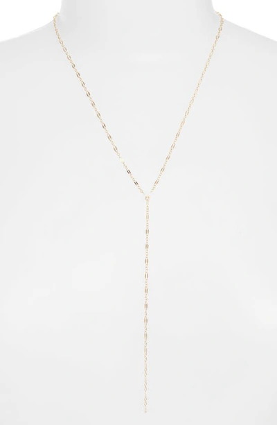 Set & Stones Phoebe Y-necklace In Gold