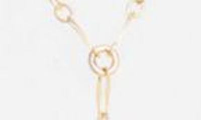 Shop Set & Stones Phoebe Y-necklace In Gold