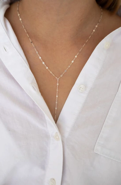 Set & Stones Phoebe Y-necklace In Silver