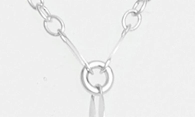 Set & Stones Phoebe Y-necklace In Silver