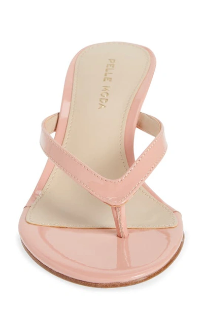 Pelle Moda Slide Sandal In Peony