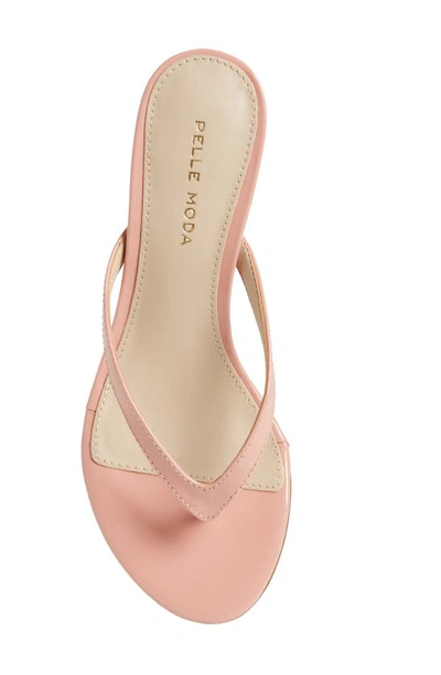 Pelle Moda Slide Sandal In Peony