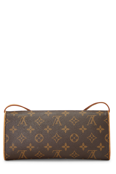 Pre-owned Louis Vuitton Monogram Canvas Pochette Twin Gm