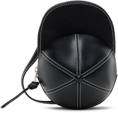 Shop Jw Anderson Black Midi Cap Bag In 999 Black