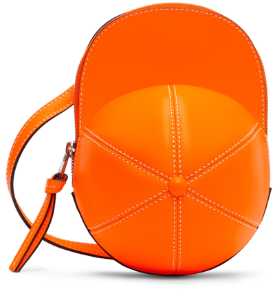 Shop Jw Anderson Orange Midi Cap Bag In 421 Orange