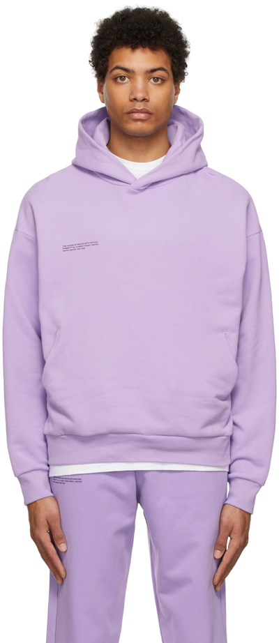 Shop Pangaia Purple 365 Hoodie In Orchid Purpple