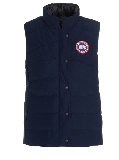 Shop Canada Goose Freestyle Vest In Blue