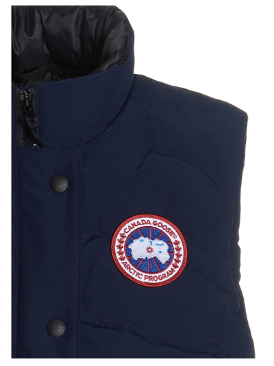 Shop Canada Goose Freestyle Vest In Blue