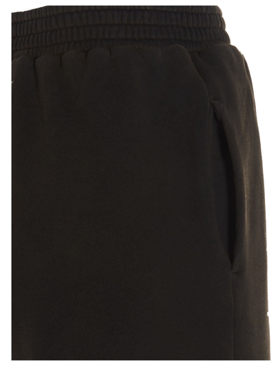 Shop Mm6 Maison Margiela Sweatpants In Black