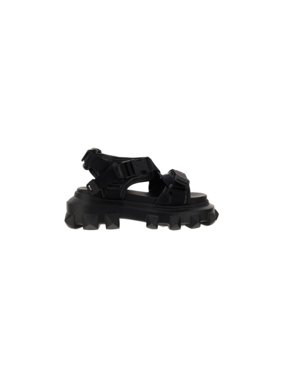 Shop Valentino Garavani Sandal Shoes In Nero