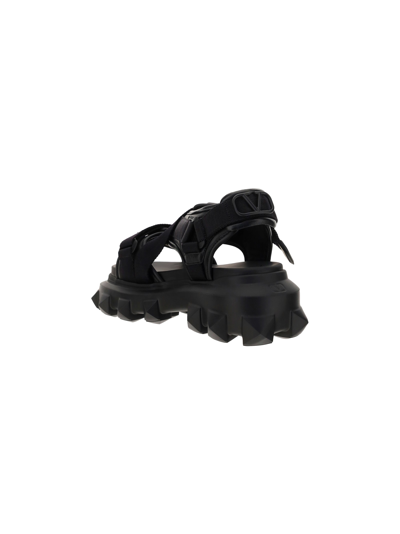 Shop Valentino Garavani Sandal Shoes In Nero