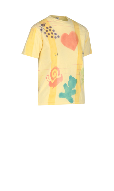 Shop Collina Strada T-shirt In Yellow