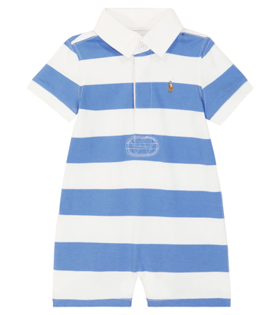 Polo Ralph Lauren Baby Striped Jersey Bodysuit In Blue | ModeSens