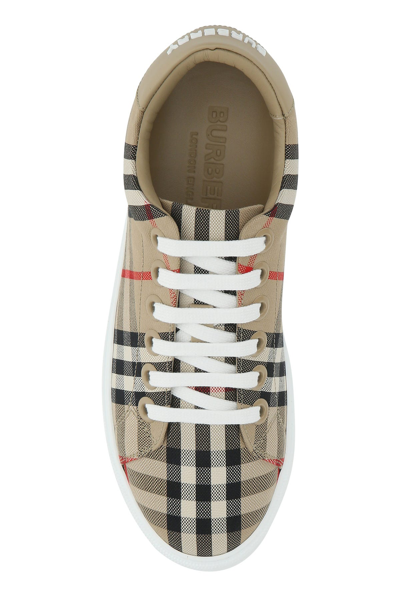 Burberry Vintage Check Lace-up Sneakers