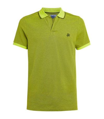 Shop Vilebrequin Logo Polo Shirt In Green