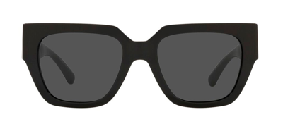Shop Versace Ve 4409 Gb1/87 Cat Eye Sunglasses In Grey