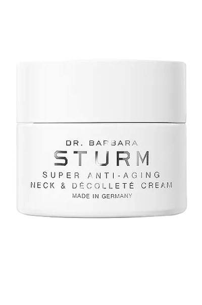 Shop Dr Barbara Sturm Super Anti-aging Neck & Decollete Cream In N,a