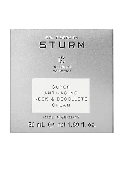 Shop Dr Barbara Sturm Super Anti-aging Neck & Decollete Cream In N,a
