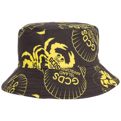 Shop Gcds Men's Hat   Reversible In Black