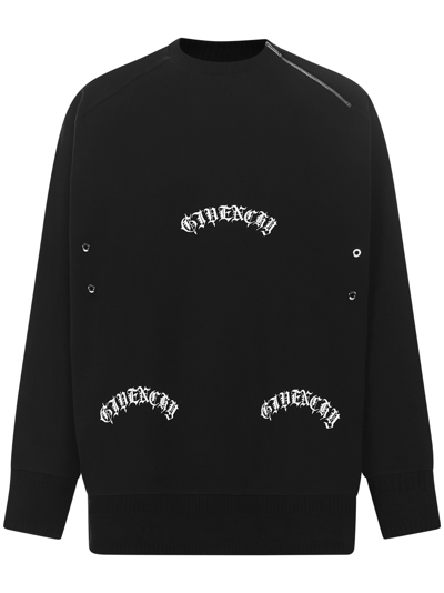 Shop Givenchy Sweatshirt In Black