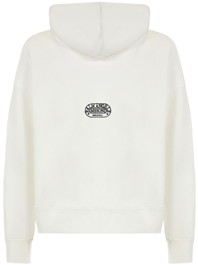 Shop Palm Angels X Missoni Sport Sweatshirt <br> In White