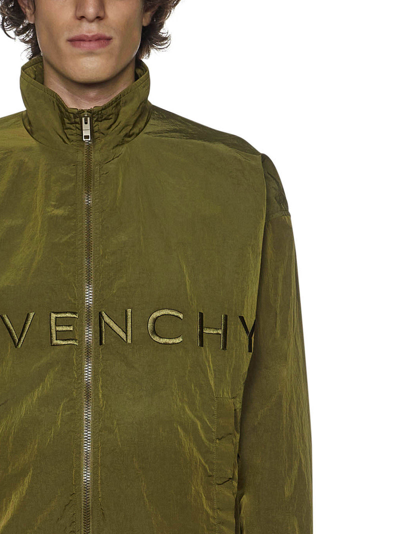 Shop Givenchy Jacket In Green