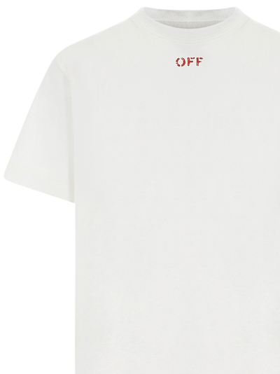 Shop Off-white Kids T-shirt