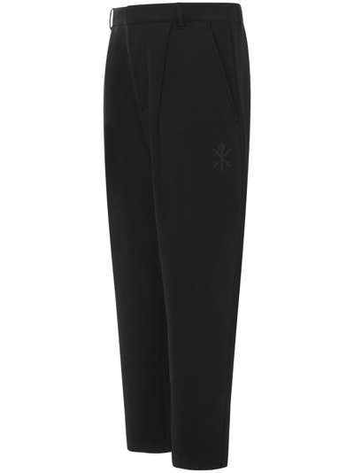 Shop Opening Ceremony Bonded Trousers In Black