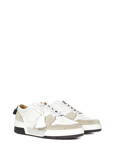 Shop Buscemi Air Jon Sneakers In White