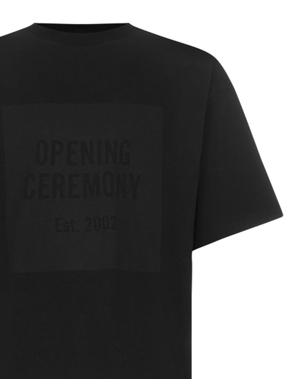 Shop Opening Ceremony Box Logo T-shirt In Black