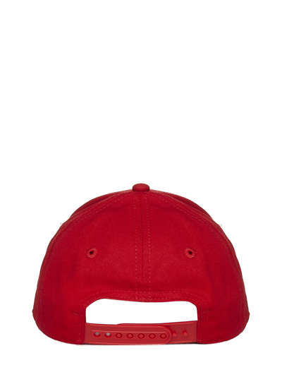 Shop Marcelo Burlon County Of Milan Marcelo Burlon Kids Cross Hat In Red